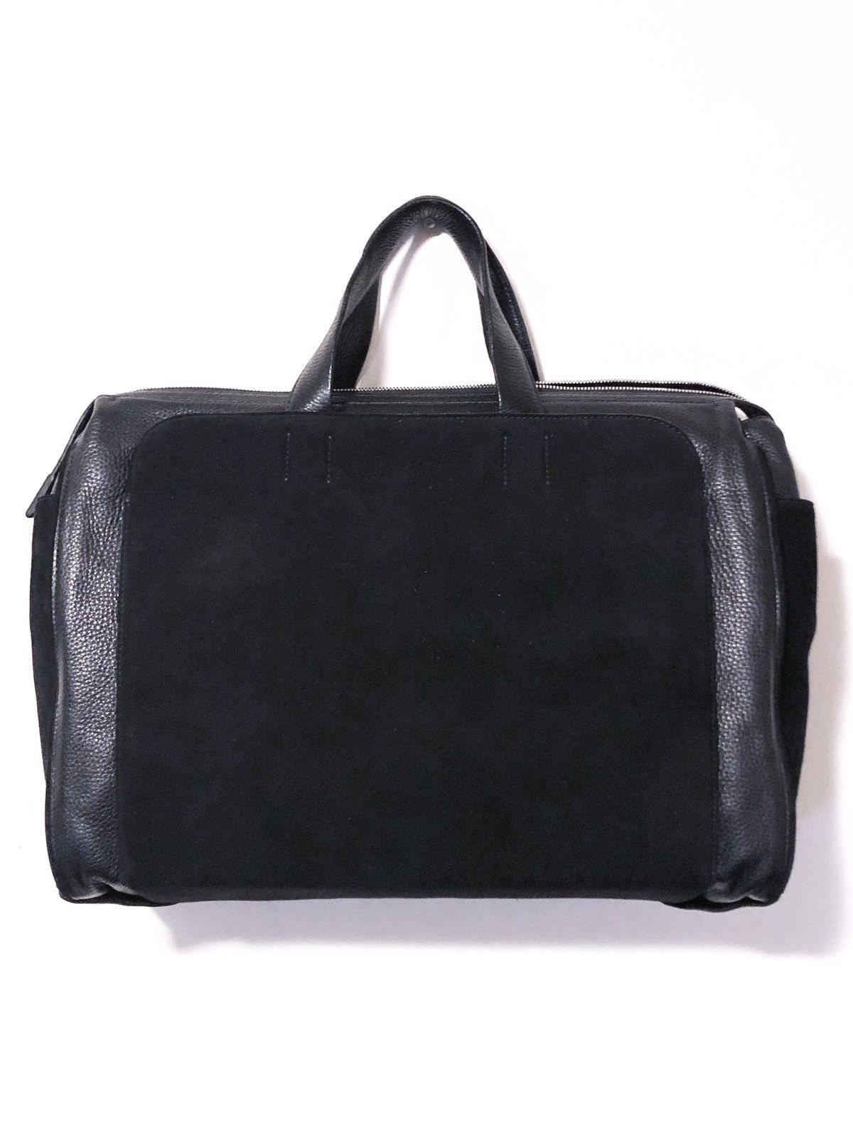 Ports 1961 Duffle Bag In Italian Suede And Grained Leather