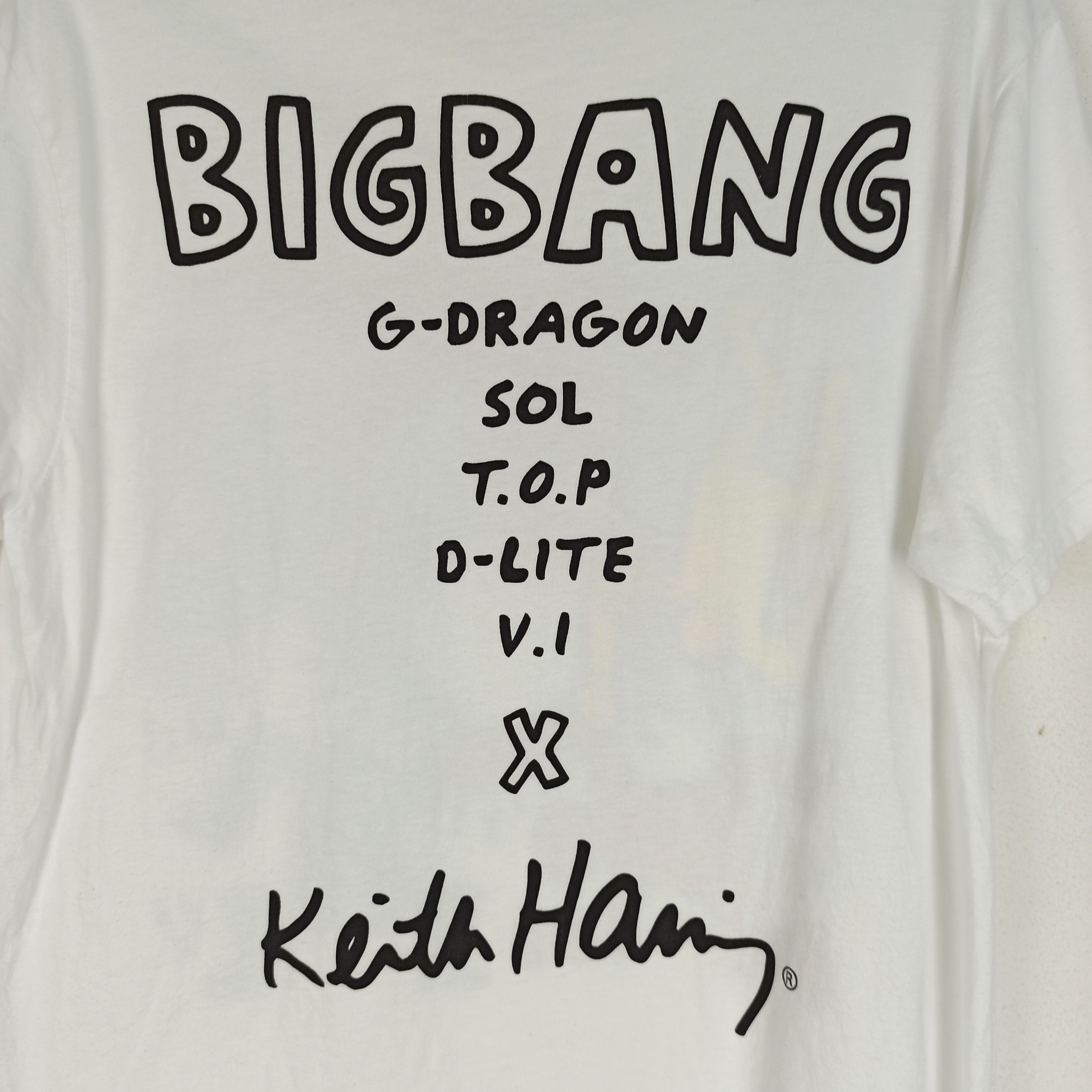 Keith Haring 🔥STEALS🔥 Big Bang Keith Haring K Pop G Dragon Tour TShirt Size US L / EU 52-54 / 3 - 6 Thumbnail