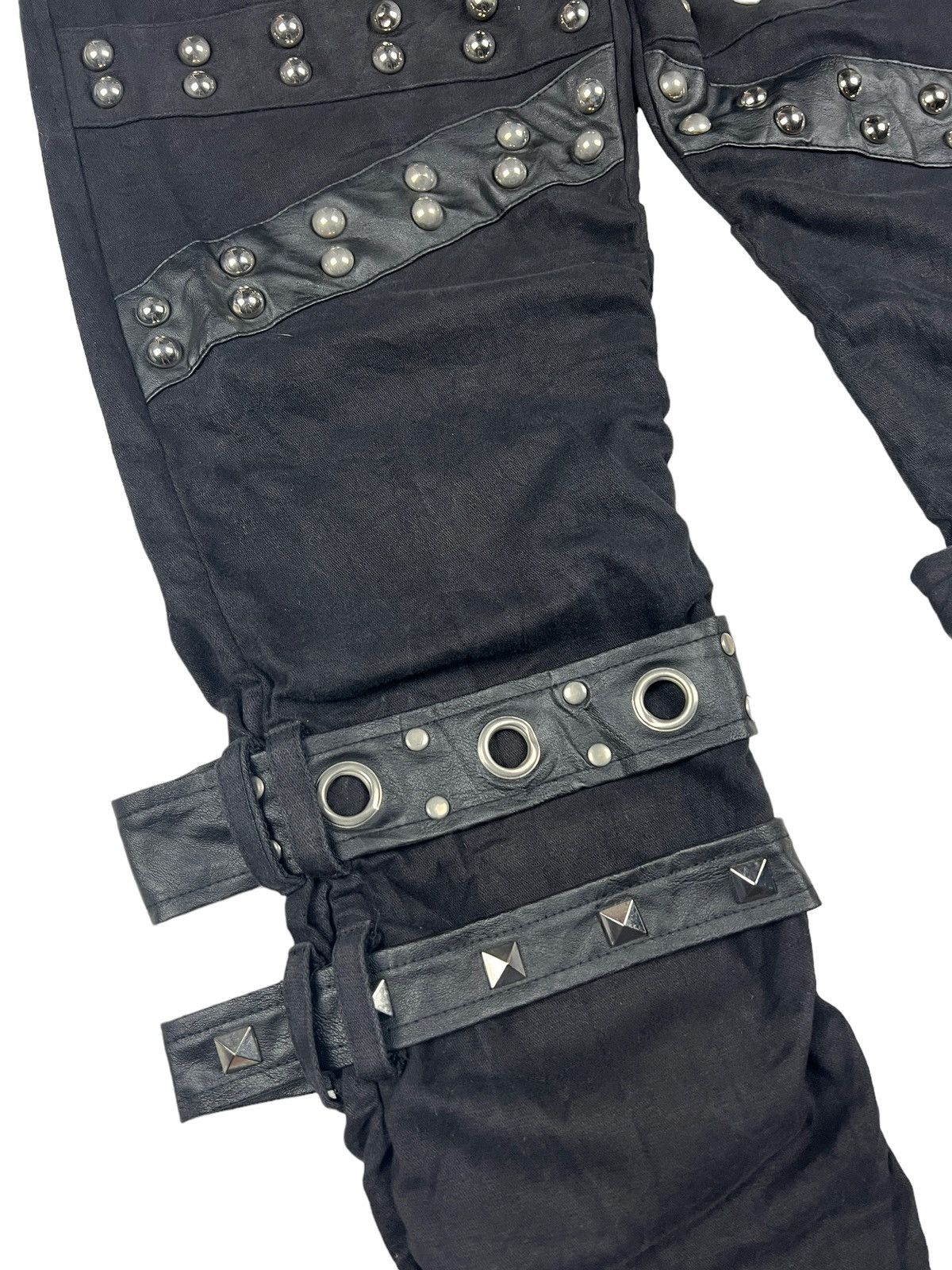 Sex Pot ReVeNGe Sex Pot Revenge 🇯🇵 Studded Bondage Pants Size US 32 / EU 48 - 5 Thumbnail