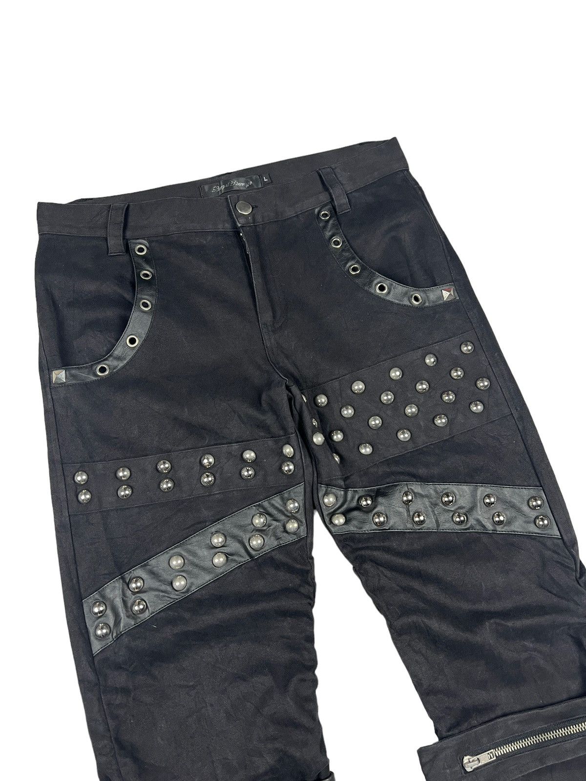 Sex Pot ReVeNGe Sex Pot Revenge 🇯🇵 Studded Bondage Pants Size US 32 / EU 48 - 3 Thumbnail