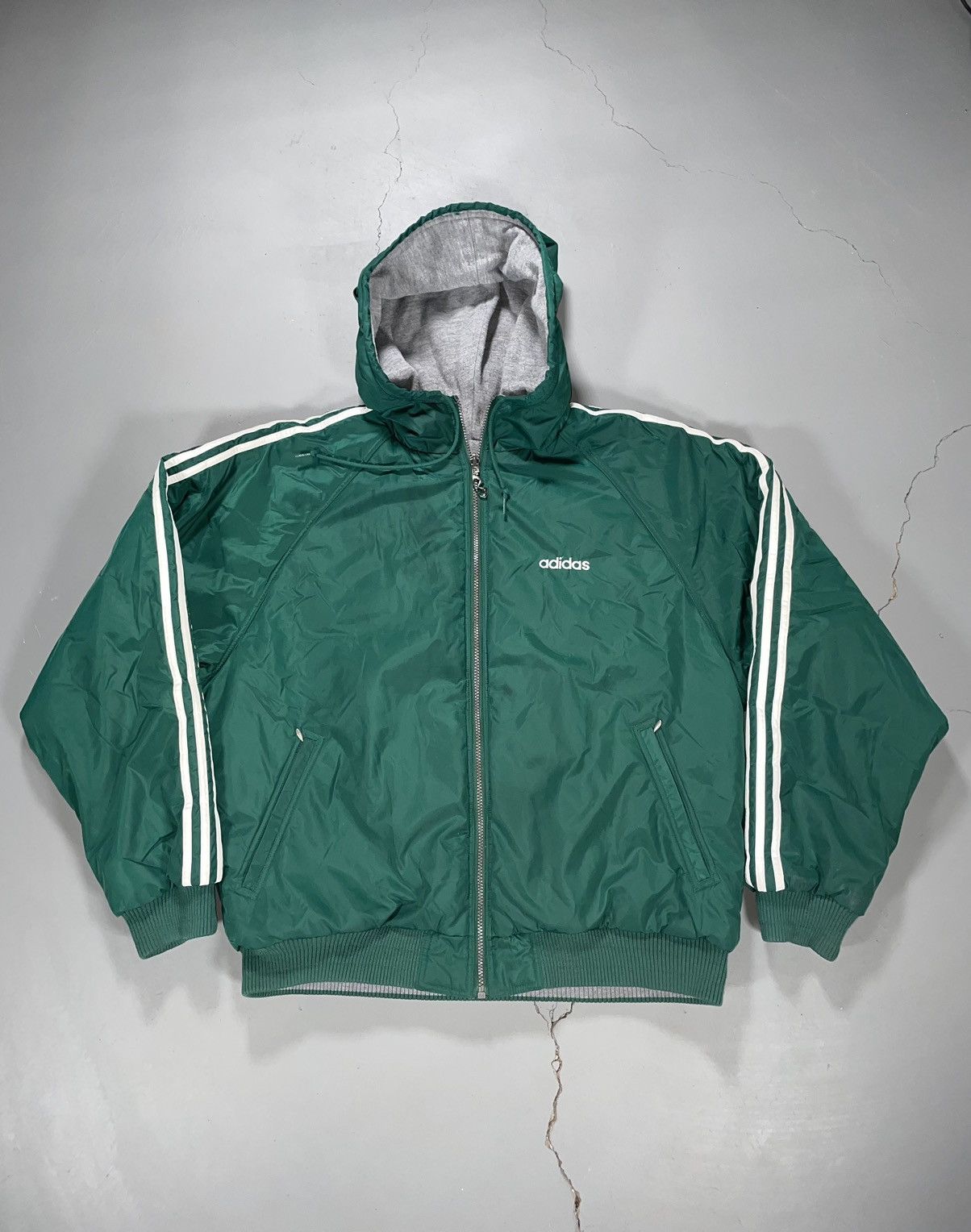 slimesito snake skin hoodie green