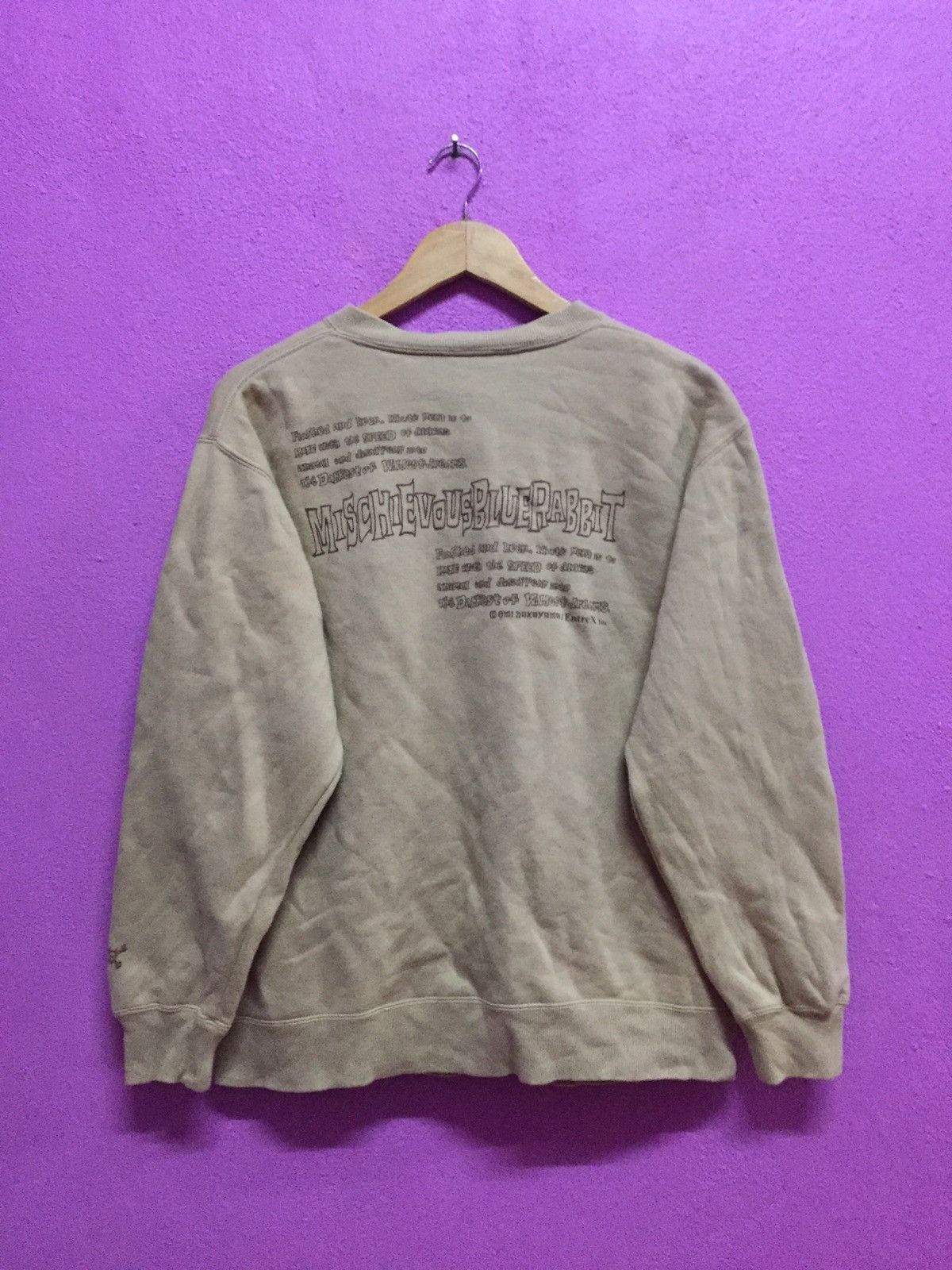 Japanese Brand Vintage Mischievous Anime Sweatshirts Size Large Size US L / EU 52-54 / 3 - 2 Thumbnail