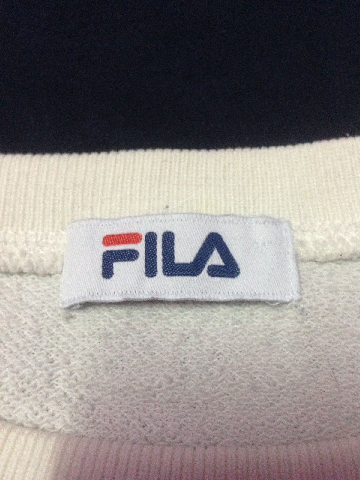 Fila Vintage 90's Fila Sweatshirts Size L Size US L / EU 52-54 / 3 - 3 Thumbnail