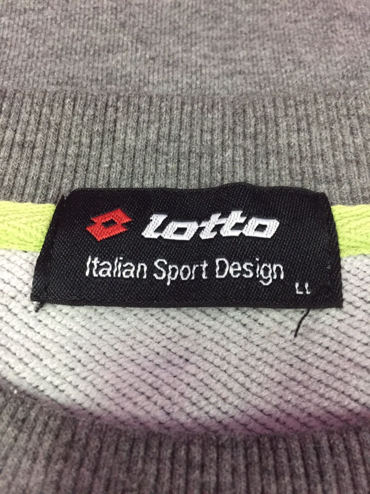 Lotto Sport Vintage Lotto Sweatshirts Size LL Size US L / EU 52-54 / 3 - 3 Thumbnail
