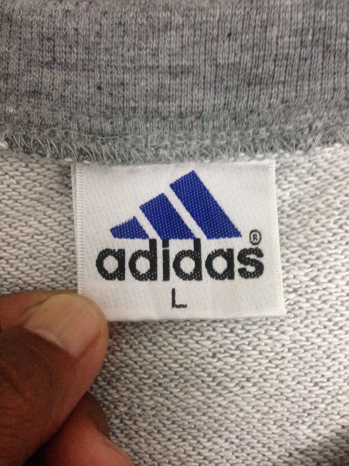 Adidas Vintage 90's Adidas Sweatshirts Size L Size US L / EU 52-54 / 3 - 4 Thumbnail