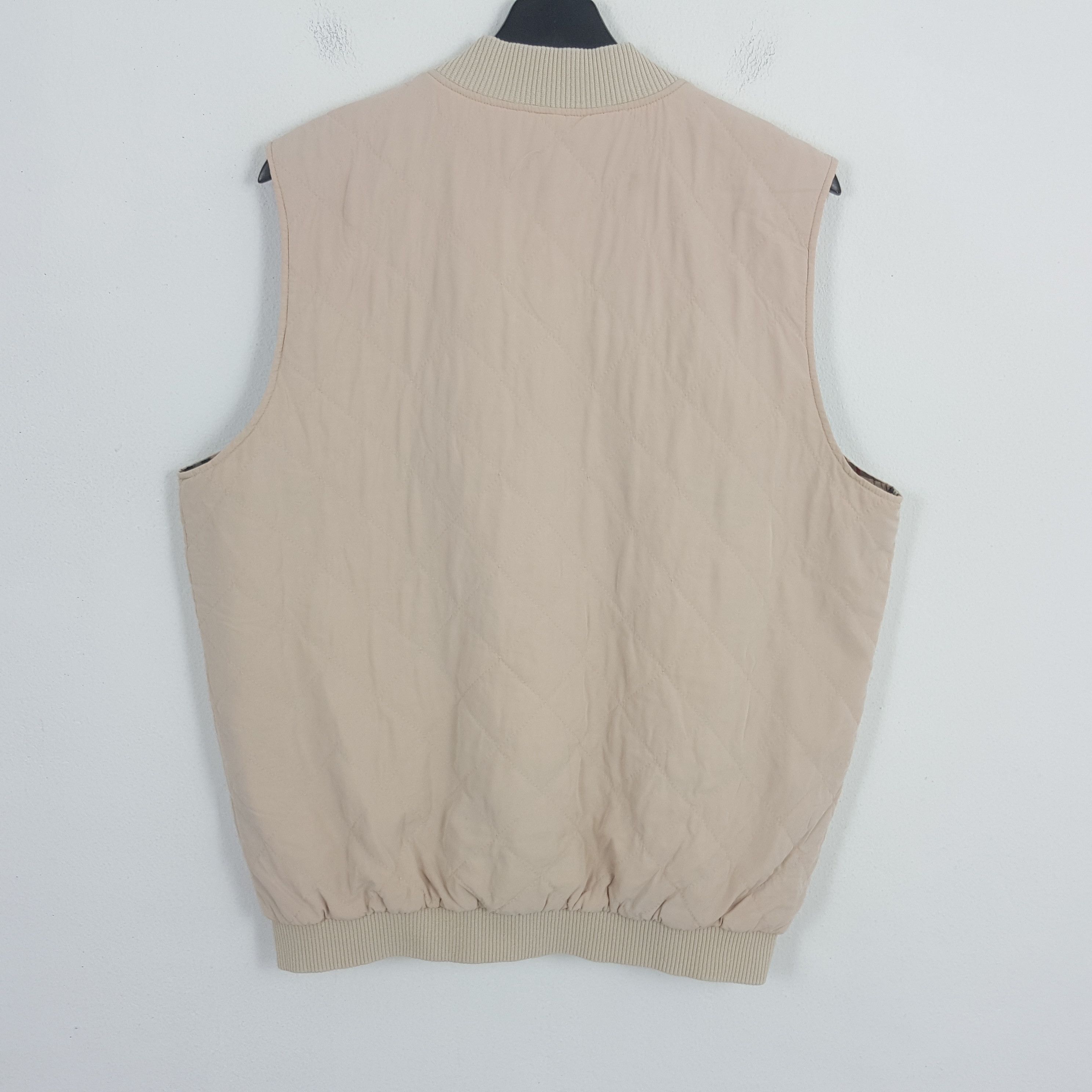 Burberry × Vintage BURBERRYS Nova Check Vest Size US L / EU 52-54 / 3 - 3 Thumbnail