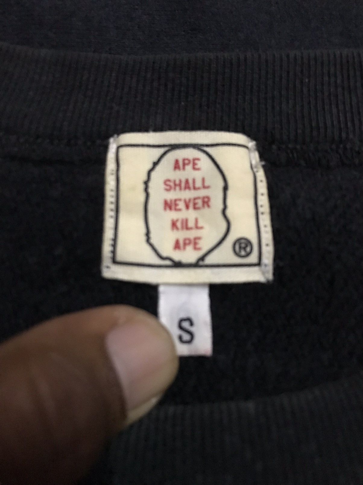Bape A Bathing Ape Sweatshirts Size S Size US S / EU 44-46 / 1 - 5 Thumbnail