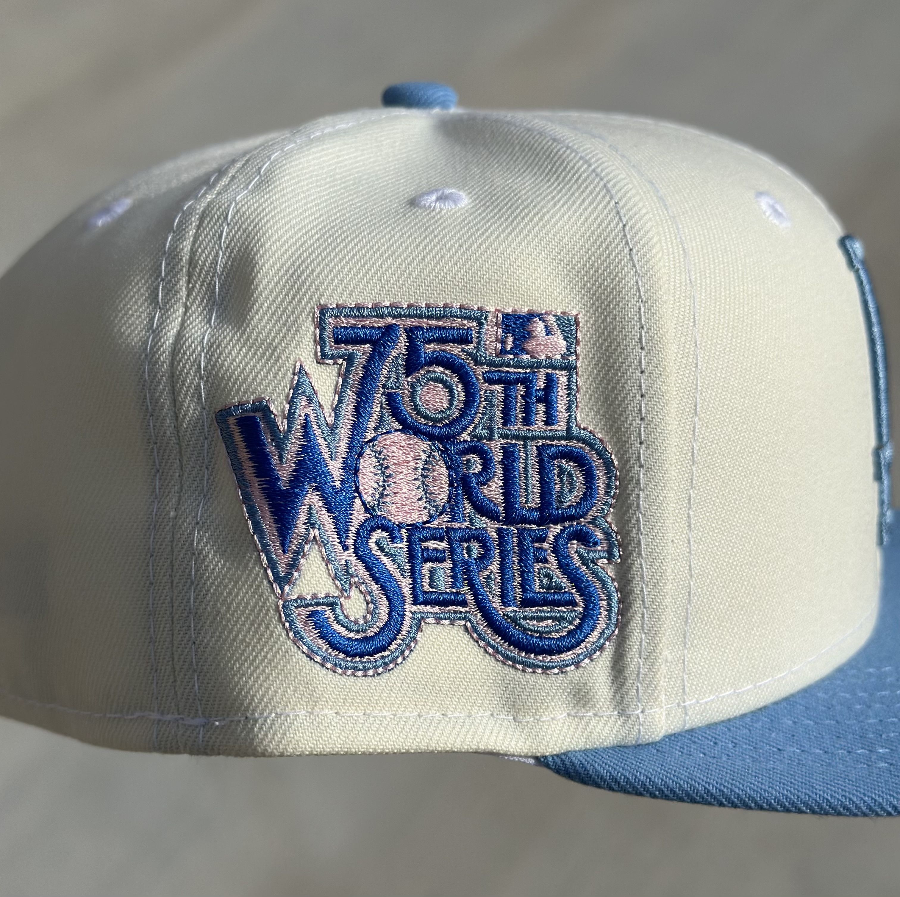 Hat Club 7 3/8 LA Dodgers 75th World Series Patch Size ONE SIZE - 3 Thumbnail