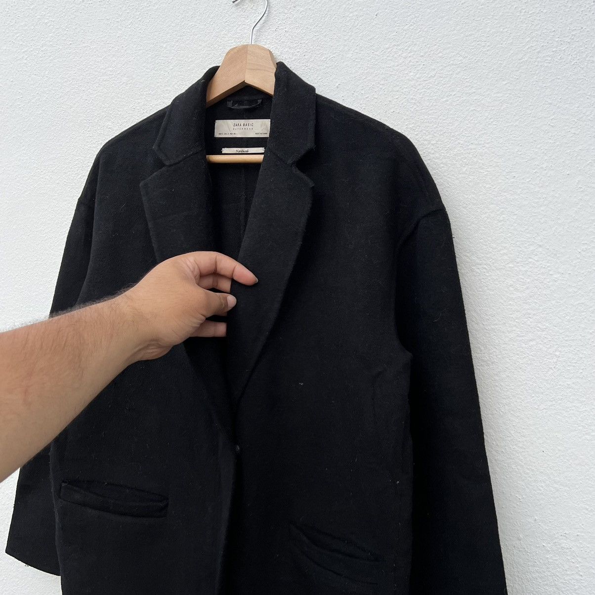 Japanese Brand ICONIC OUTWEAR ZARA BASIC AVANT GARDE DESIGN JACKET Size US S / EU 44-46 / 1 - 5 Thumbnail