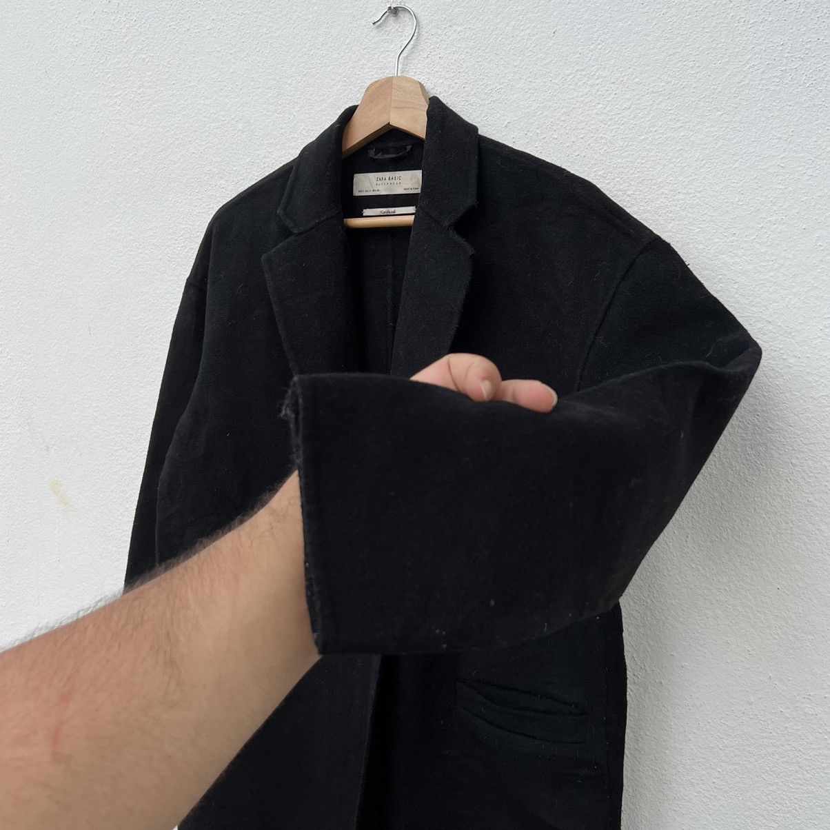 Japanese Brand ICONIC OUTWEAR ZARA BASIC AVANT GARDE DESIGN JACKET Size US S / EU 44-46 / 1 - 6 Thumbnail