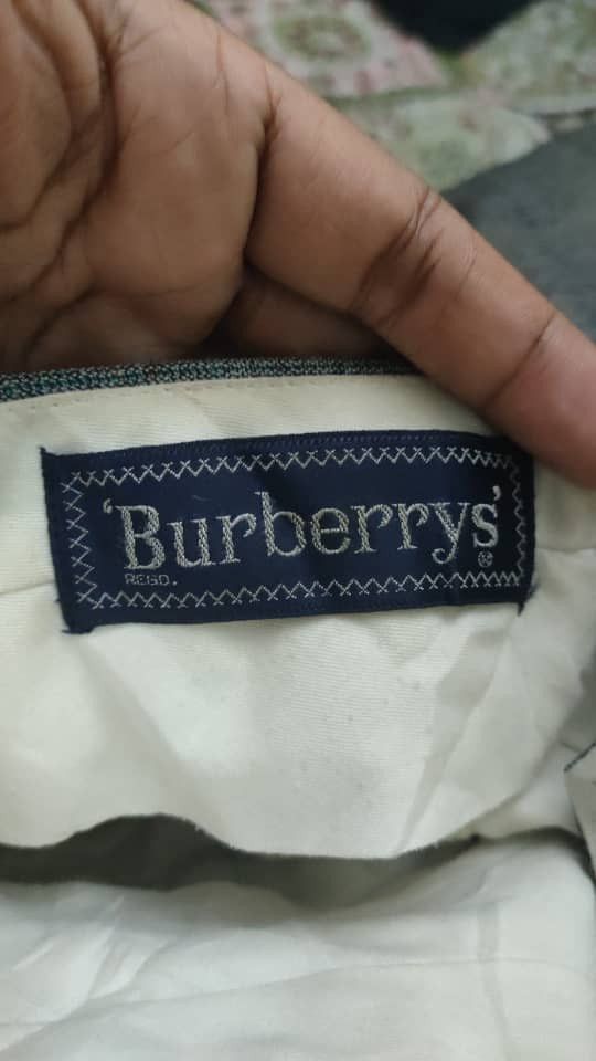 Burberry Vintage Burberry Wool Pant Size US 33 - 4 Thumbnail