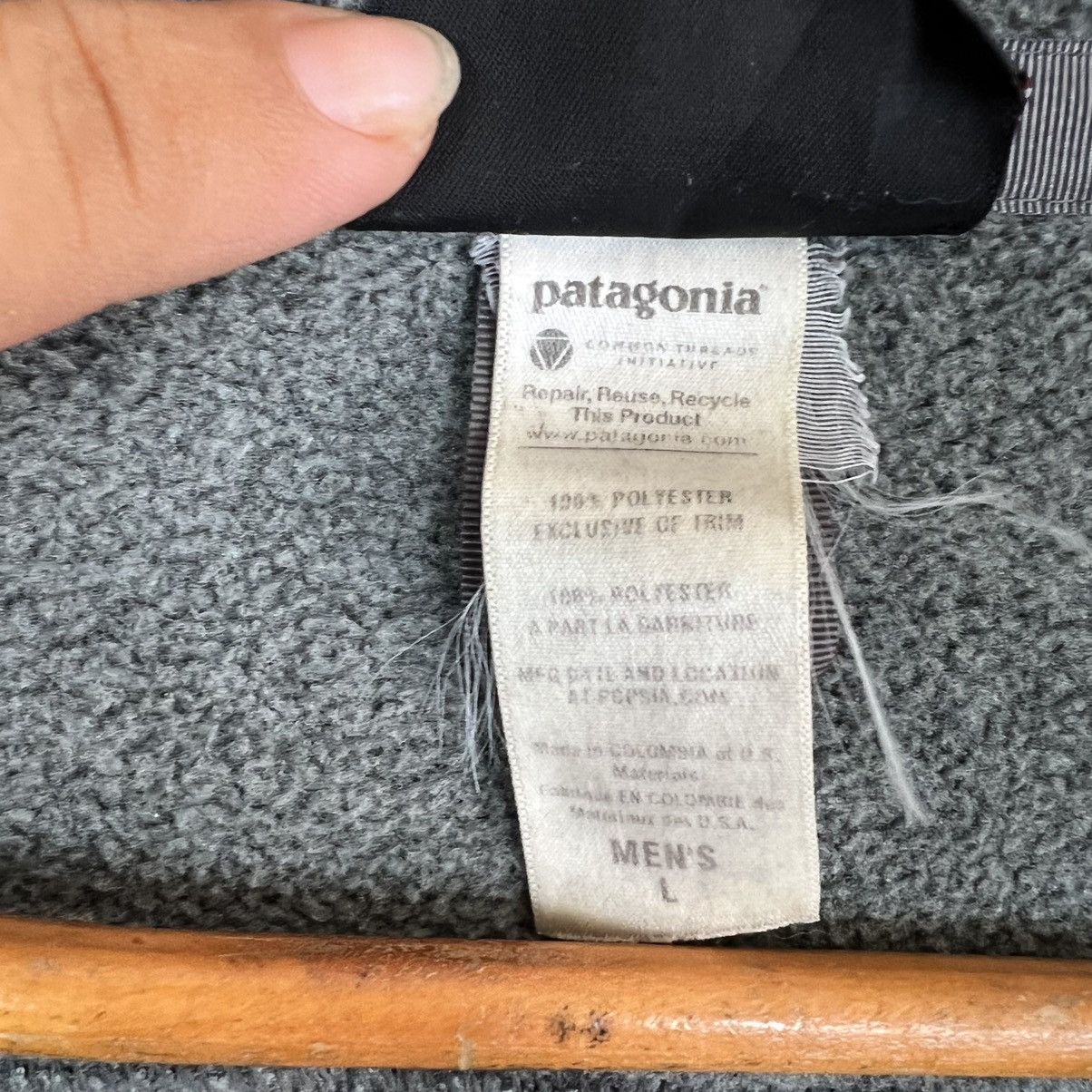 Patagonia PATAGONIA SYNCHILLA FLEECE ZIPPER JACKET Size US L / EU 52-54 / 3 - 11 Thumbnail