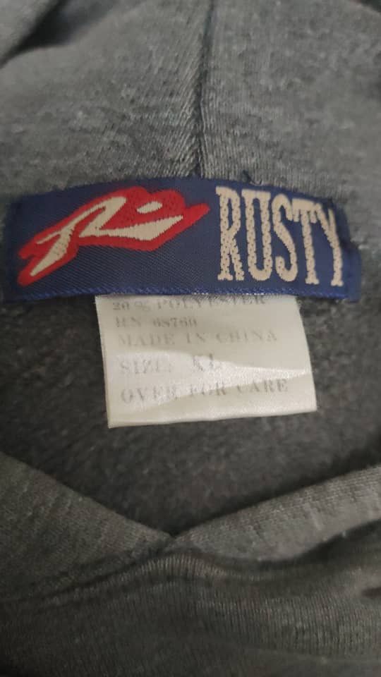 Rusty Rusty Surfboard Oversize Hoodie Size US XXL / EU 58 / 5 - 4 Thumbnail