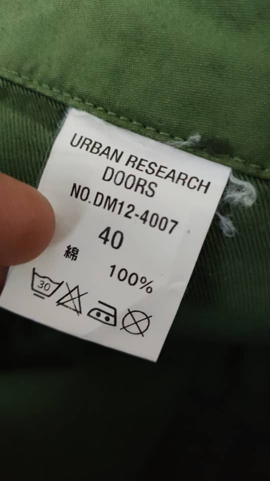 URBAN RESEARCH DOORS Urban Research Doors Military Green Size US 33 - 6 Thumbnail