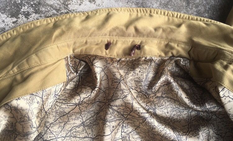 Lancel Lancel Paris Suede Map Lining Bomber Jacket Size US L / EU 52-54 / 3 - 6 Thumbnail