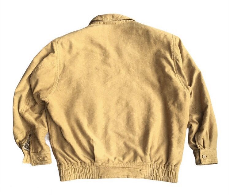 Lancel Lancel Paris Suede Map Lining Bomber Jacket Size US L / EU 52-54 / 3 - 3 Thumbnail