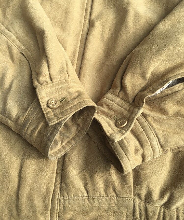 Lancel Lancel Paris Suede Map Lining Bomber Jacket Size US L / EU 52-54 / 3 - 13 Thumbnail