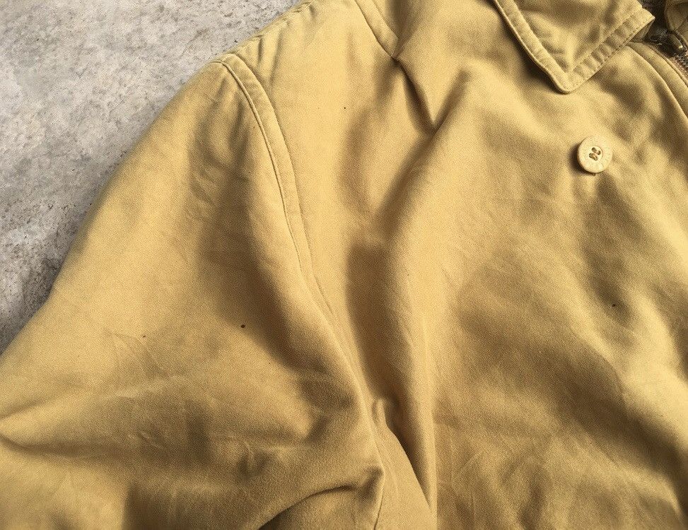 Lancel Lancel Paris Suede Map Lining Bomber Jacket Size US L / EU 52-54 / 3 - 11 Thumbnail