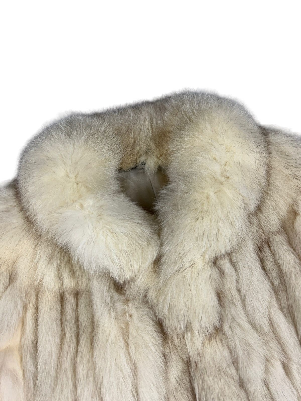 Sagafurs Vintage 80s Saga Fox Fur Jacket Size US M / EU 48-50 / 2 - 4 Thumbnail
