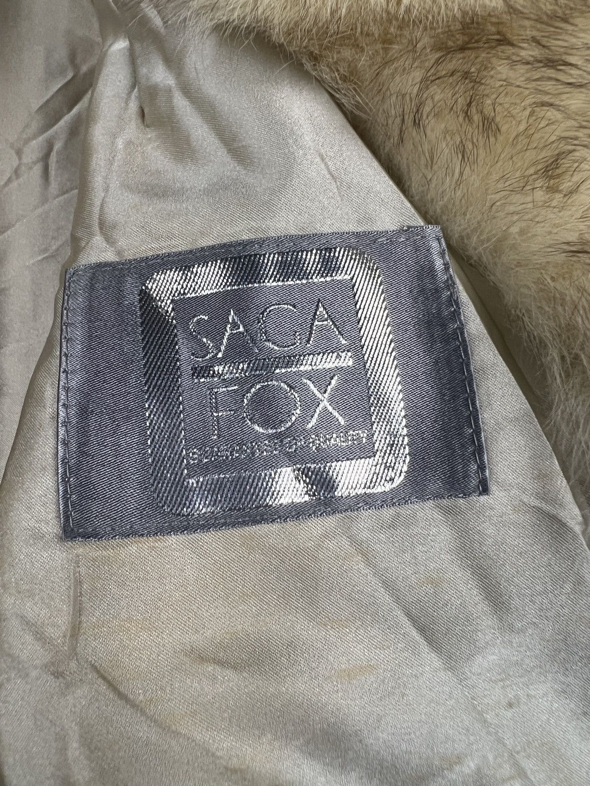Sagafurs Vintage 80s Saga Fox Fur Jacket Size US M / EU 48-50 / 2 - 17 Thumbnail