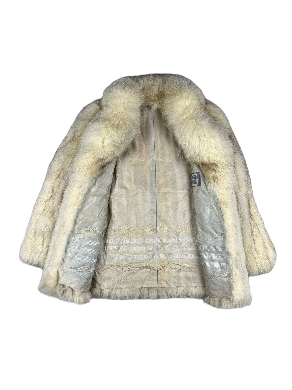 Sagafurs Vintage 80s Saga Fox Fur Jacket Size US M / EU 48-50 / 2 - 8 Thumbnail
