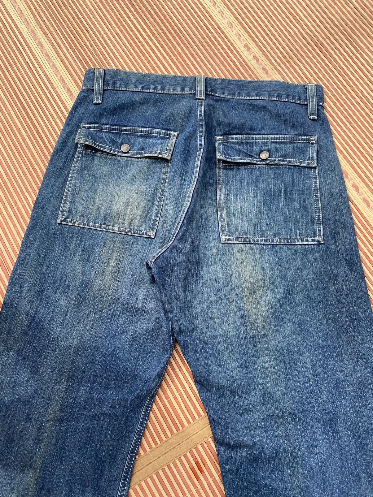 Uniqlo Vintage Uniqlo Sun Faded Fatigue Pant Size US 32 / EU 48 - 6 Thumbnail