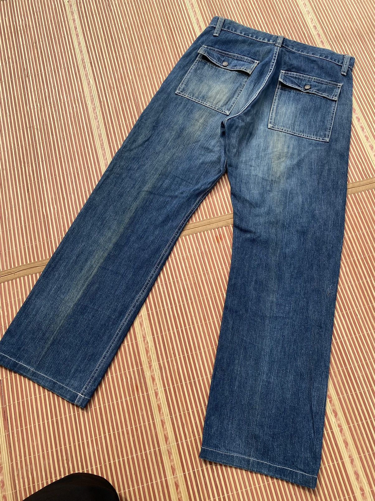 Uniqlo Vintage Uniqlo Sun Faded Fatigue Pant Size US 32 / EU 48 - 2 Thumbnail