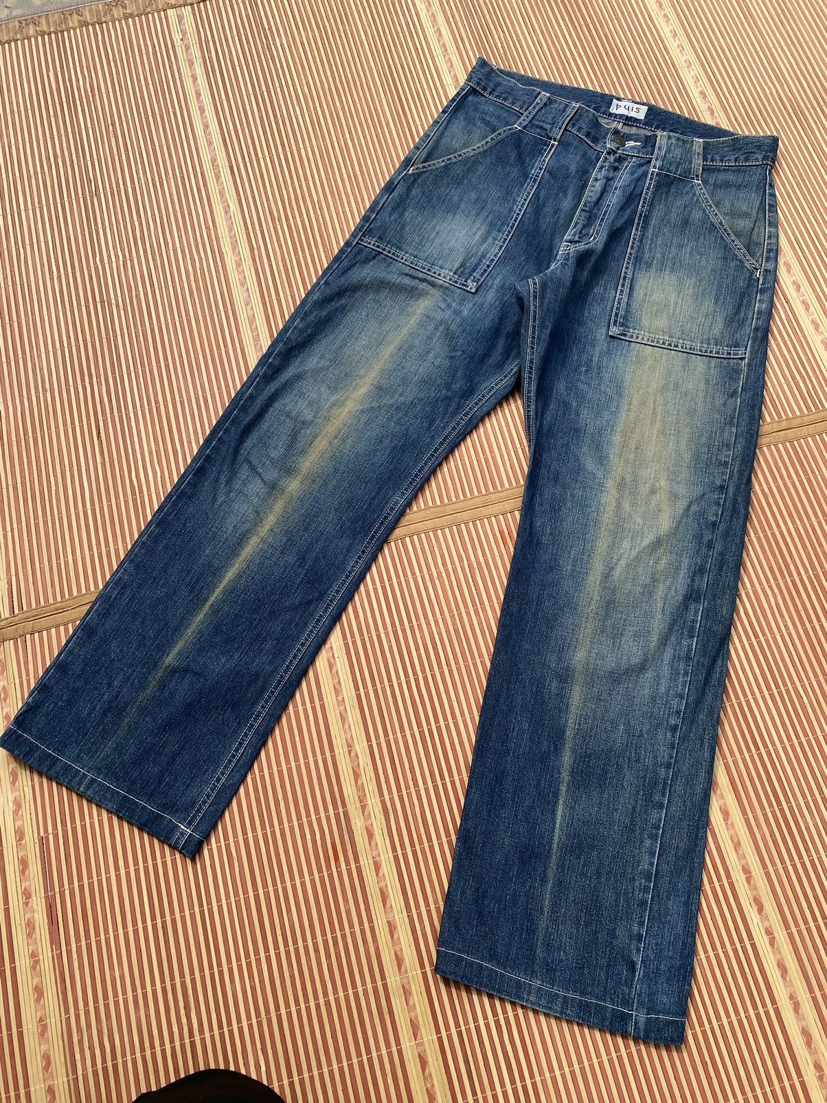 Uniqlo Vintage Uniqlo Sun Faded Fatigue Pant Size US 32 / EU 48 - 1 Thumbnail