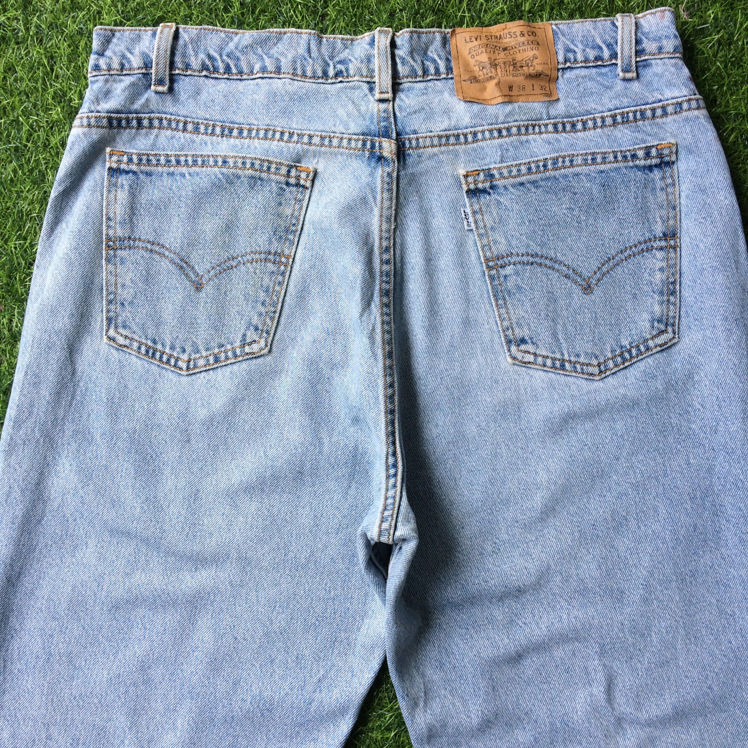 Levi's × Vintage Levi's Light Wash Jeans #B-521 Size US 36 / EU 52 - 4 Thumbnail