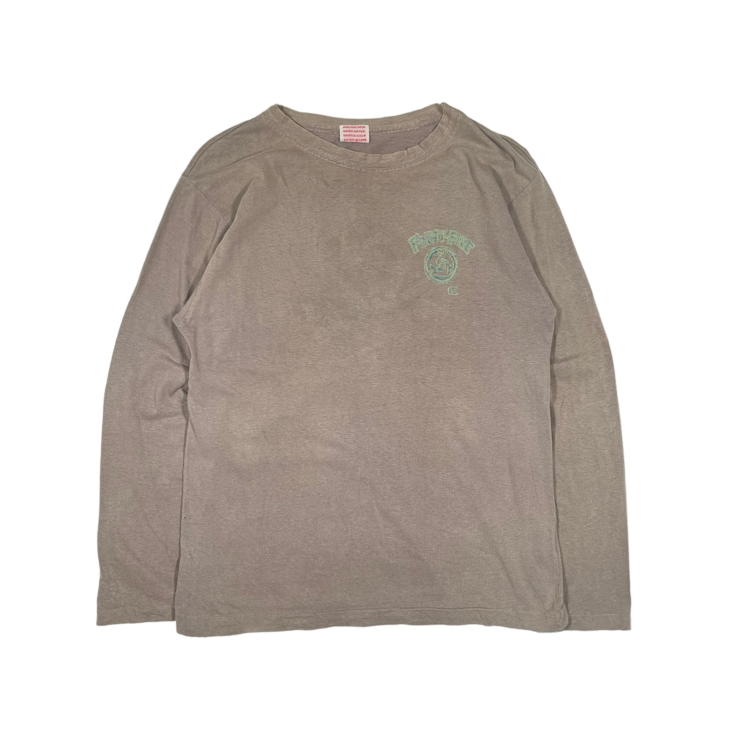 45rpm × Kapital 45rpm Japan Y2K Grunge Long Sleeve Shirt Size US L / EU 52-54 / 3 - 1 Thumbnail