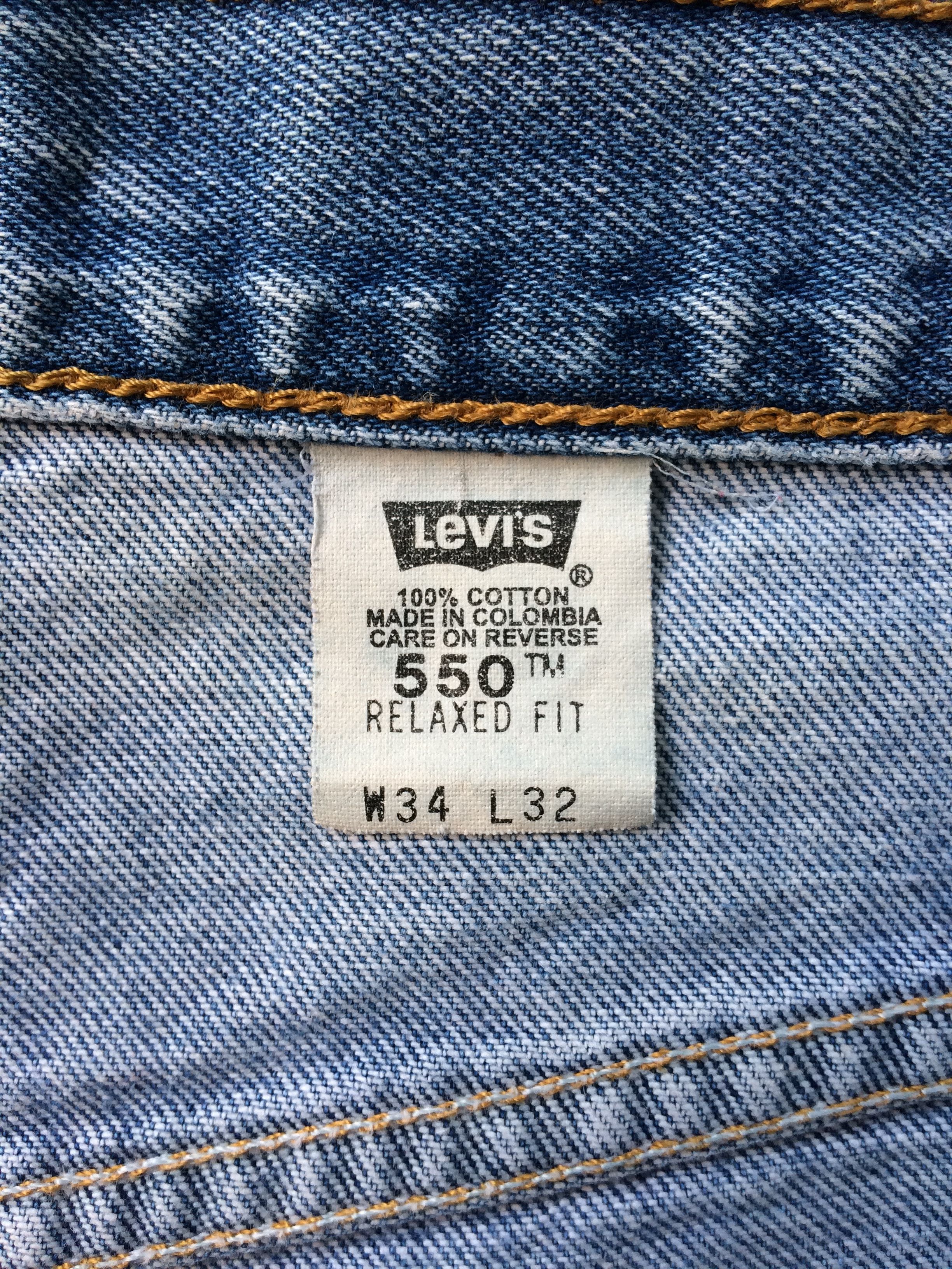 Levi's Levi's 550 Jeans #B-741 Size US 33 - 11 Thumbnail
