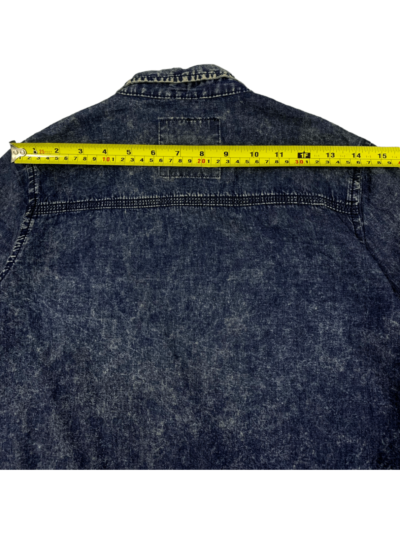Japanese Brand SALES 🔥 Vintage Japanese Brand Denim Style Shirt Button up Size US M / EU 48-50 / 2 - 10 Thumbnail
