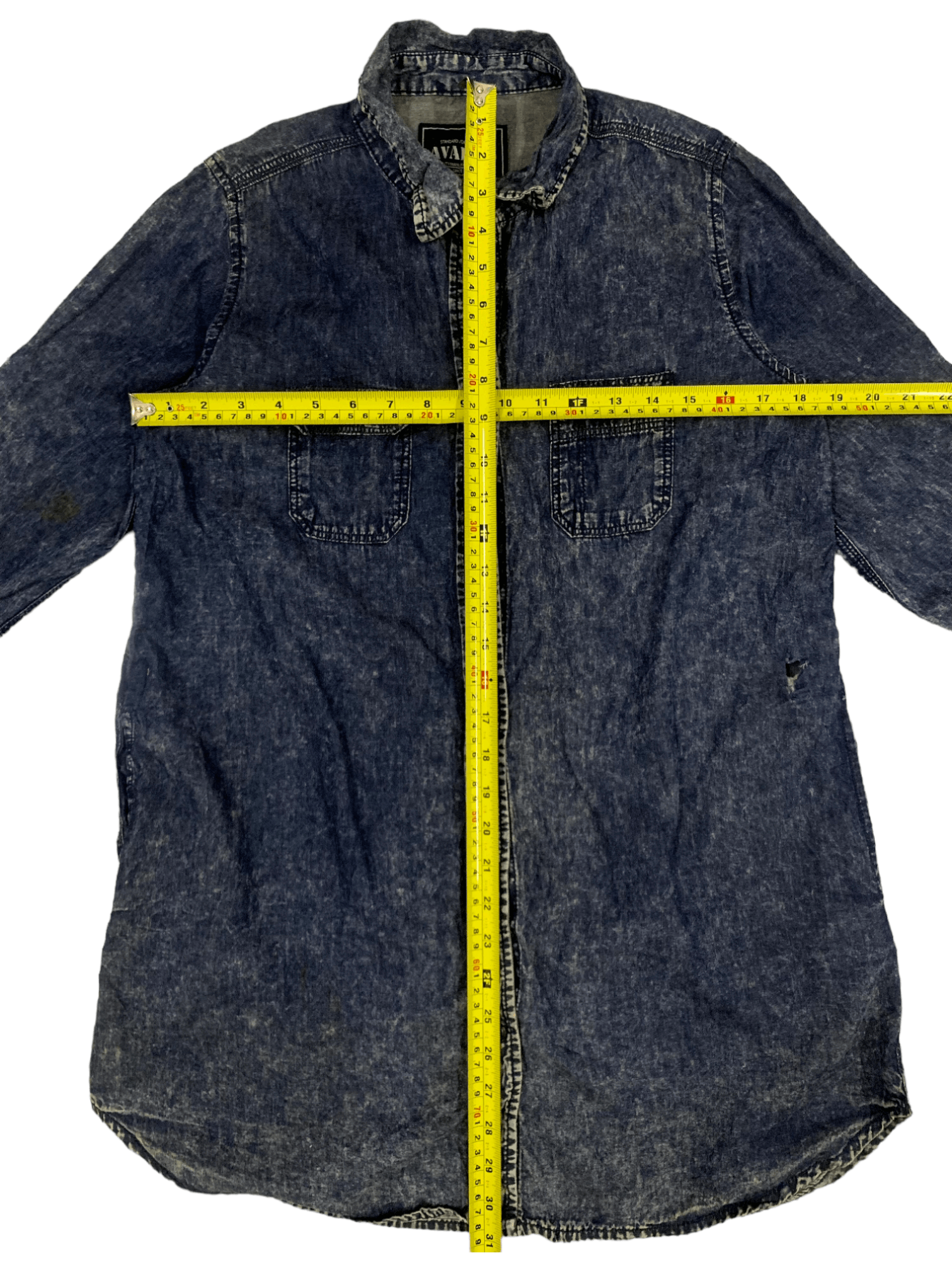 Japanese Brand SALES 🔥 Vintage Japanese Brand Denim Style Shirt Button up Size US M / EU 48-50 / 2 - 7 Thumbnail