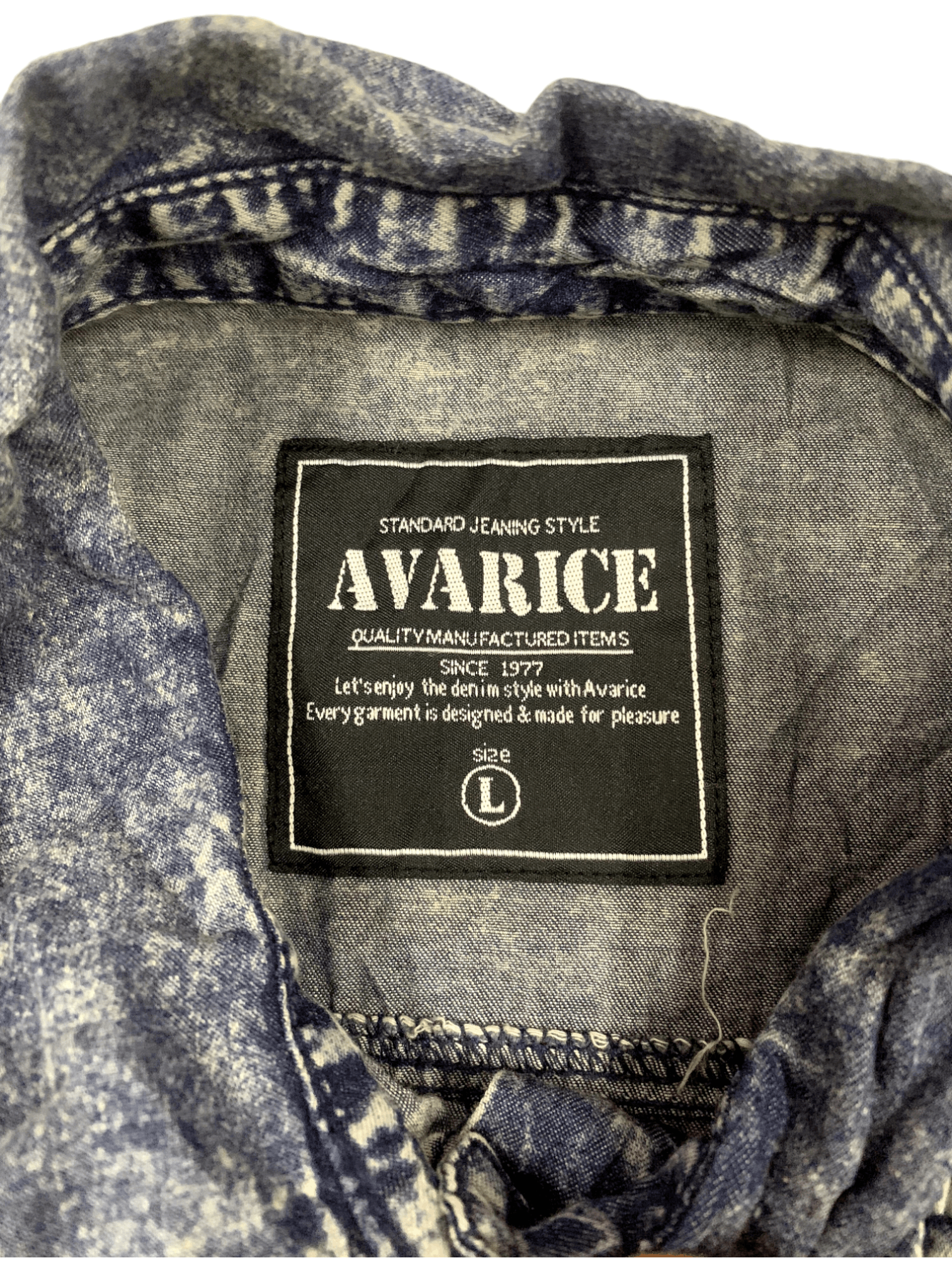 Japanese Brand SALES 🔥 Vintage Japanese Brand Denim Style Shirt Button up Size US M / EU 48-50 / 2 - 4 Thumbnail