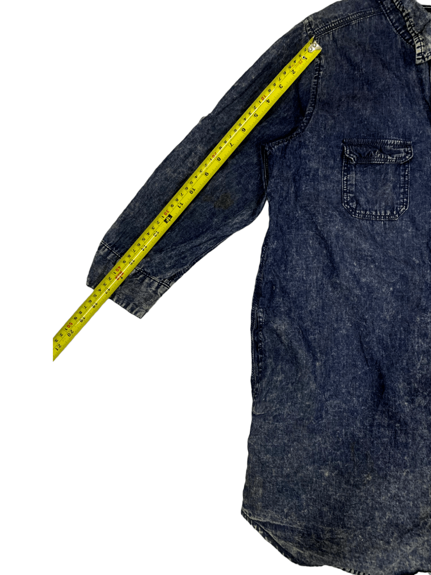 Japanese Brand SALES 🔥 Vintage Japanese Brand Denim Style Shirt Button up Size US M / EU 48-50 / 2 - 8 Thumbnail