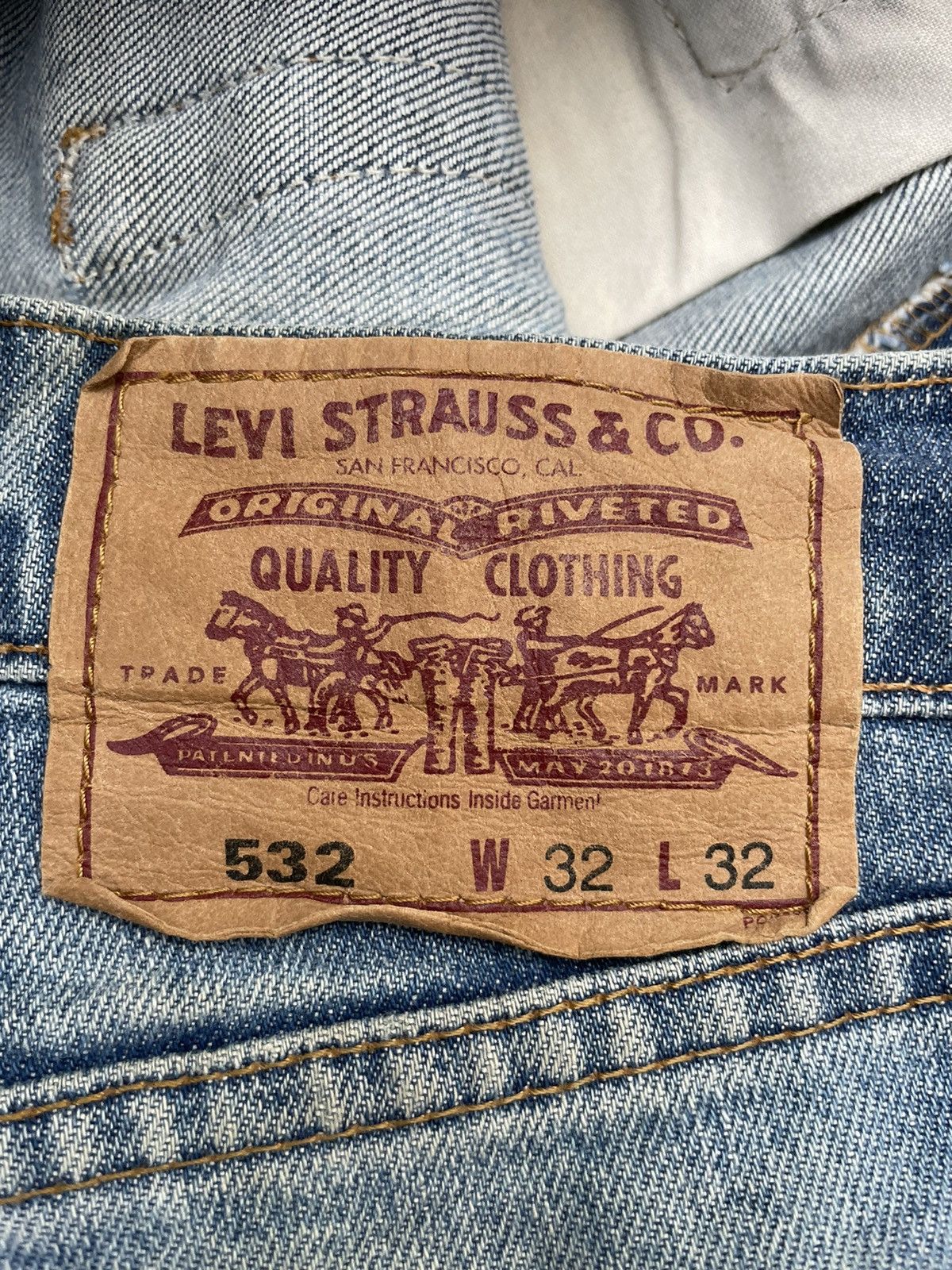 Levi's × Vintage Vintage 2001 Levis 532 e Distresed Size US 34 / EU 50 - 12 Thumbnail