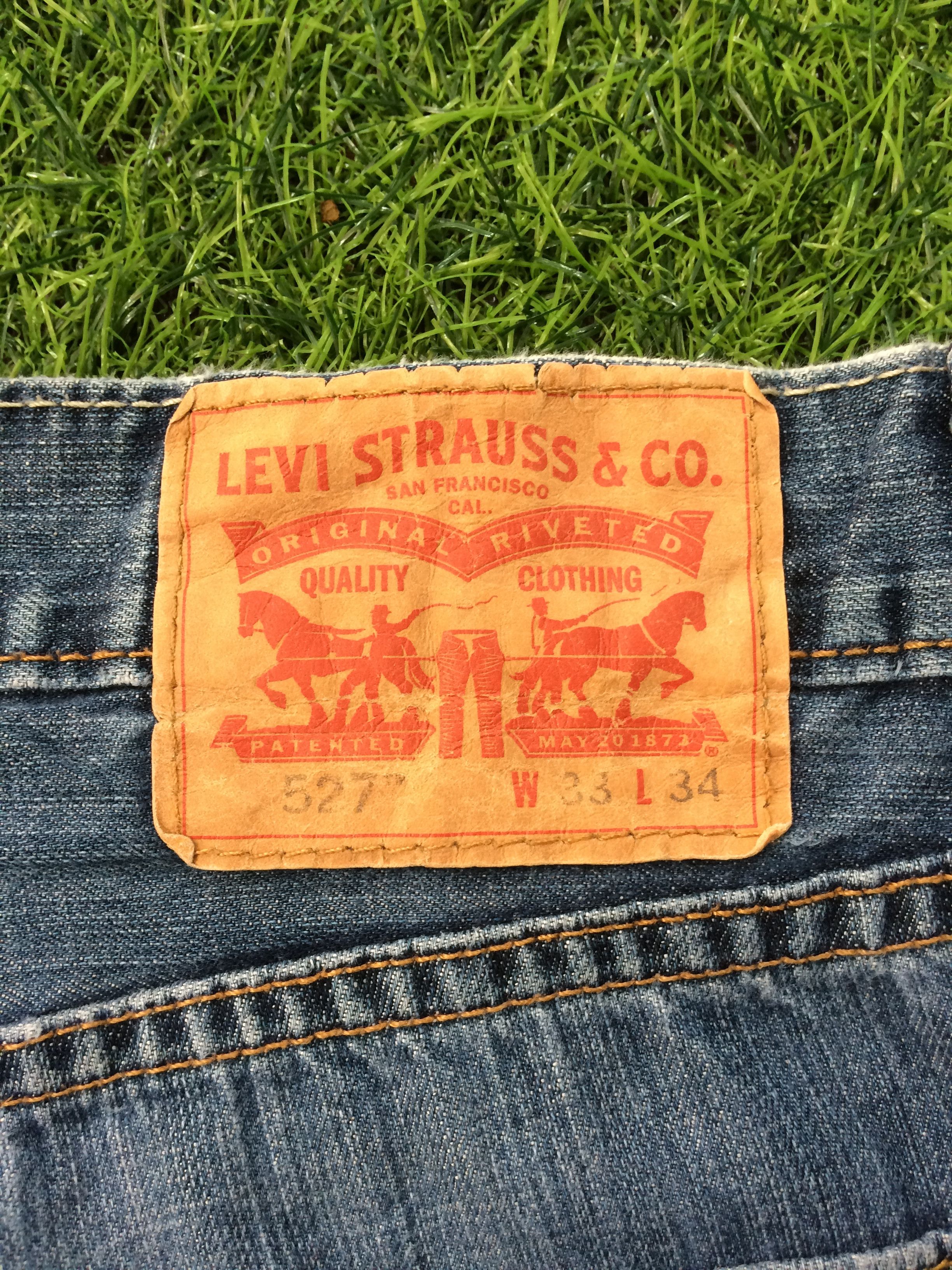 Levi's × Vintage Levi's 527 Ripped Bootcut Jeans #B-562 Size US 33 - 10 Thumbnail