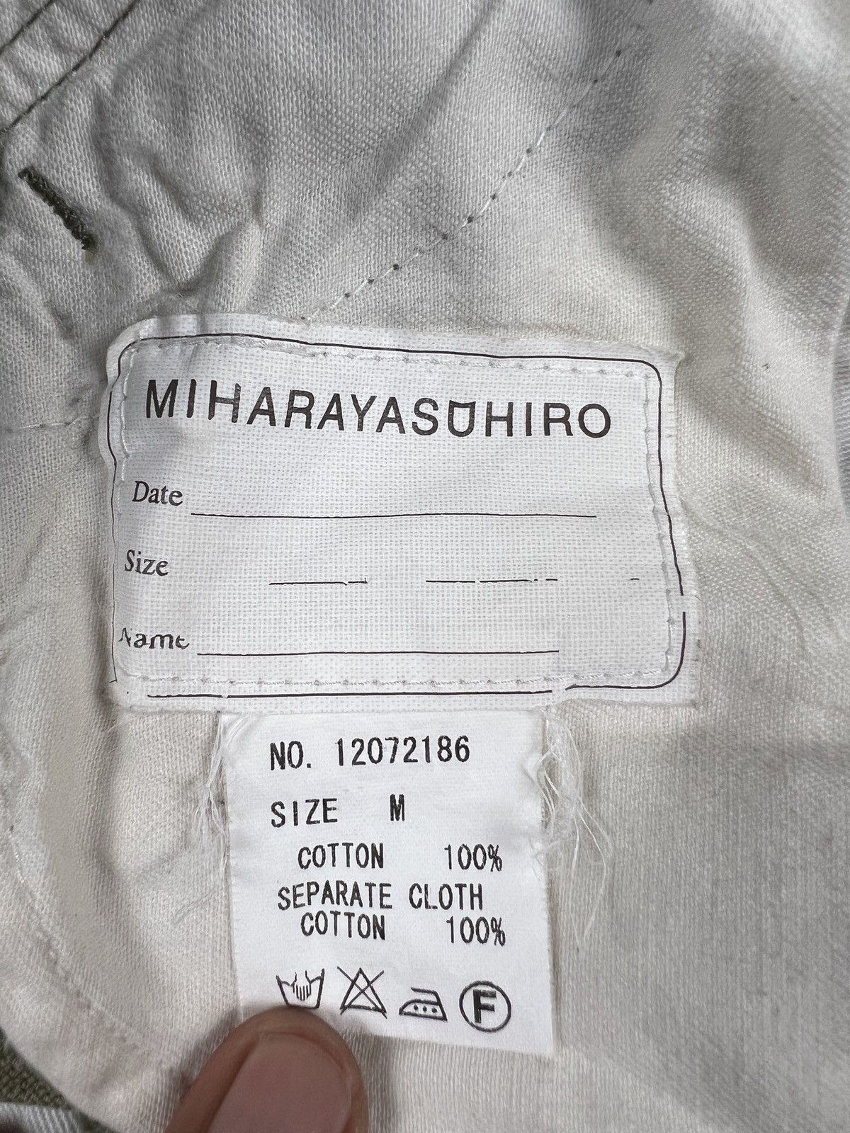 Maison MIHARA YASUHIRO Miharayasuhiro Reconstructed Hybrid Cargo Pants Size US 31 - 15 Thumbnail