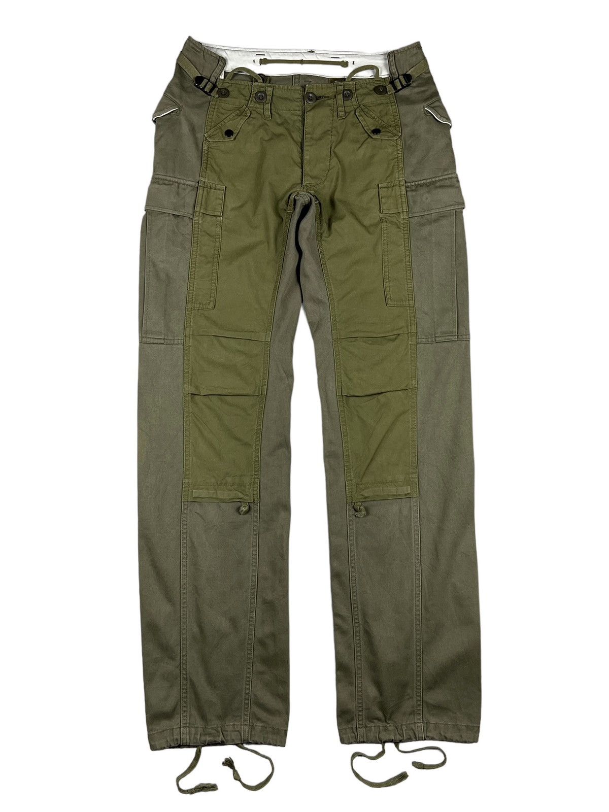 Maison MIHARA YASUHIRO Miharayasuhiro Reconstructed Hybrid Cargo Pants Size US 31 - 1 Thumbnail