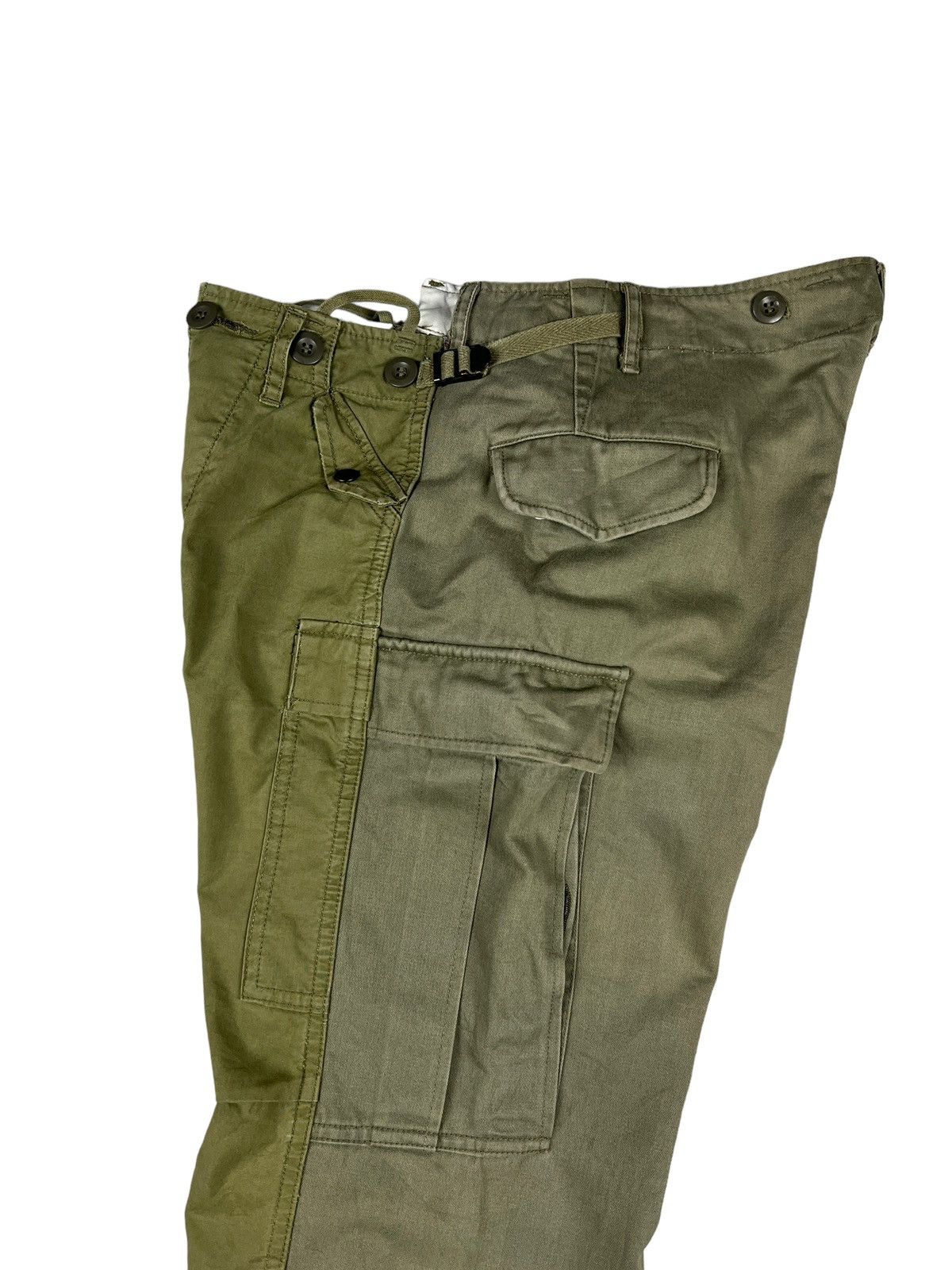 Maison MIHARA YASUHIRO Miharayasuhiro Reconstructed Hybrid Cargo Pants Size US 31 - 9 Thumbnail