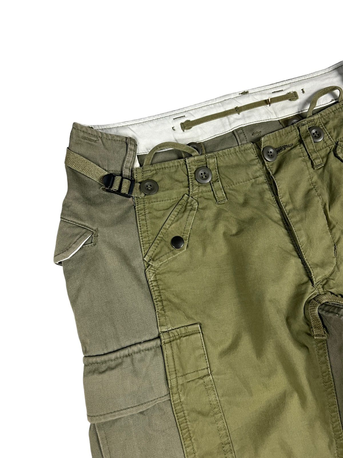 Maison MIHARA YASUHIRO Miharayasuhiro Reconstructed Hybrid Cargo Pants Size US 31 - 6 Thumbnail