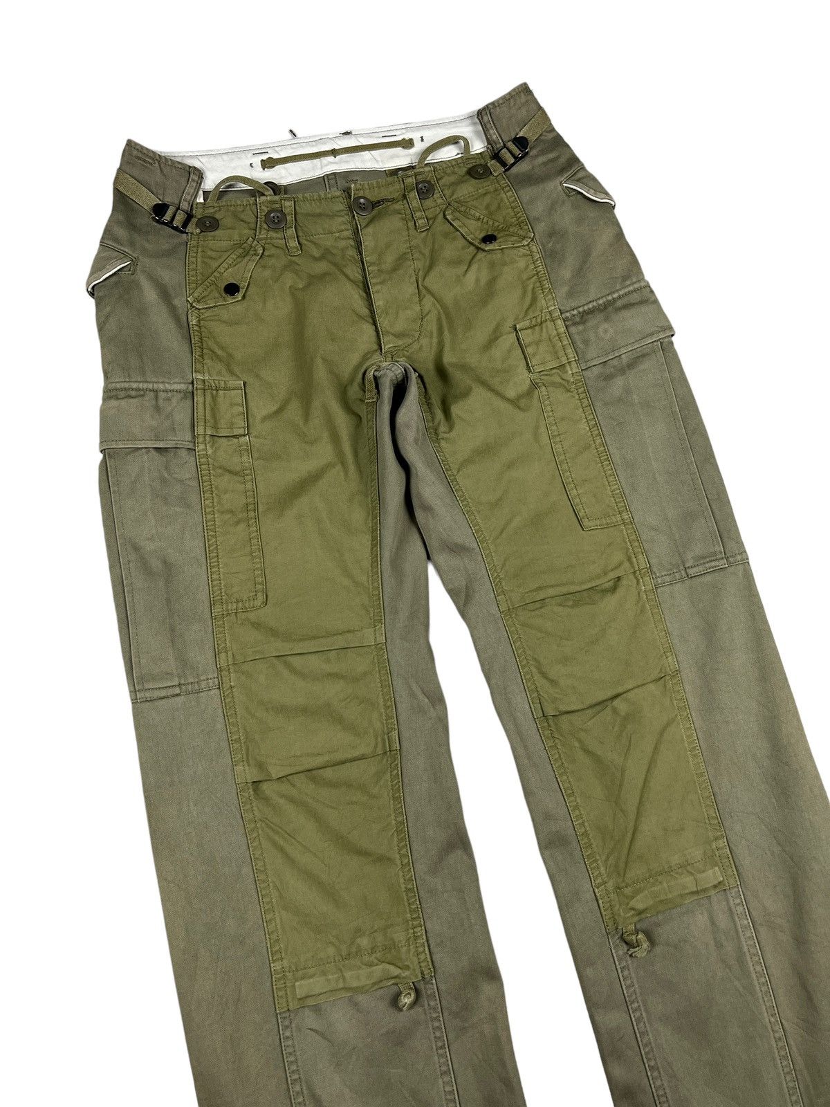 Maison MIHARA YASUHIRO Miharayasuhiro Reconstructed Hybrid Cargo Pants Size US 31 - 4 Thumbnail