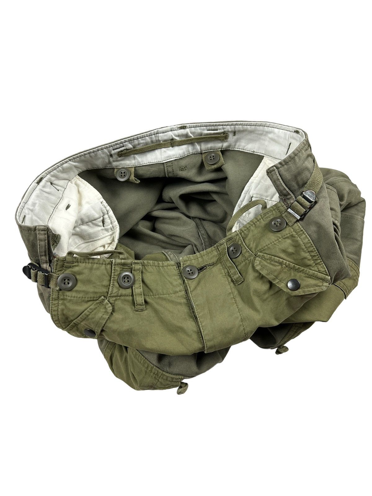 Maison MIHARA YASUHIRO Miharayasuhiro Reconstructed Hybrid Cargo Pants Size US 31 - 12 Thumbnail