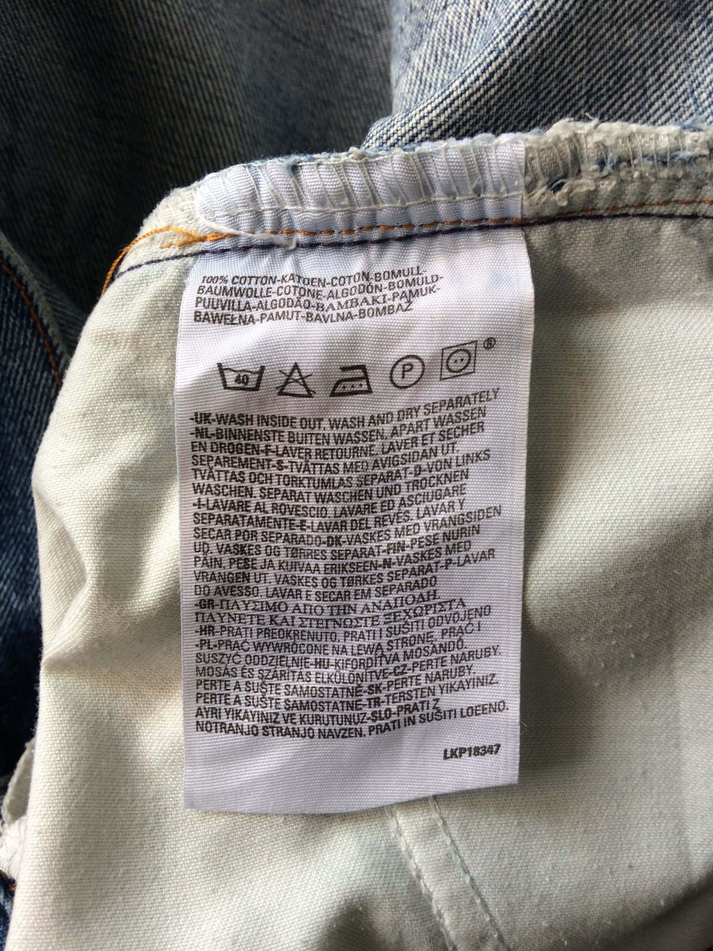 Levi's Vintage Levis 751 Reworked Jeans #B-704 Size 28" / US 6 / IT 42 - 11 Thumbnail