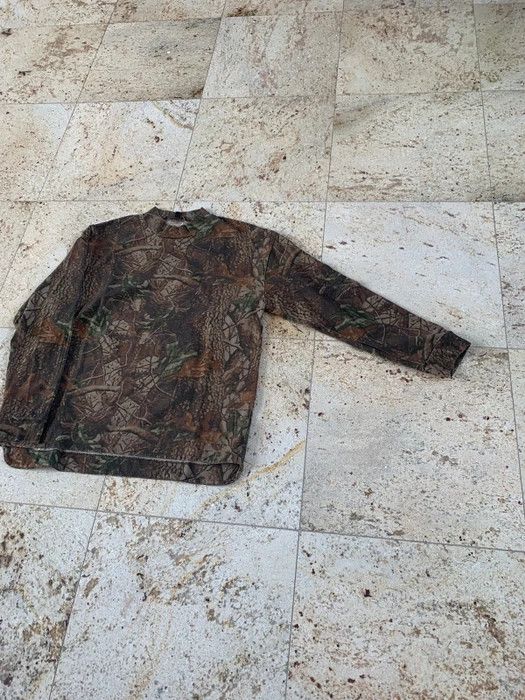 Yeezy Leaf Camo Back Zipper Pouch LS Tee Size US S / EU 44-46 / 1 - 9 Thumbnail