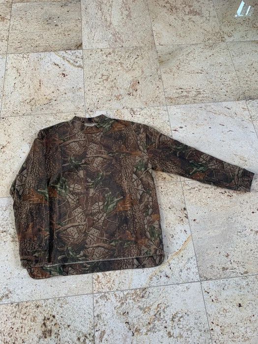 Yeezy Leaf Camo Back Zipper Pouch LS Tee Size US S / EU 44-46 / 1 - 2 Thumbnail