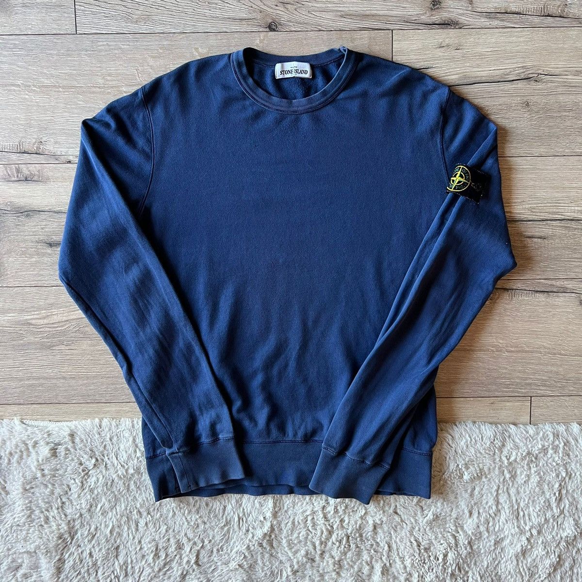 image of Stone Island Sweatshirt Blue, Men's (Size XL)