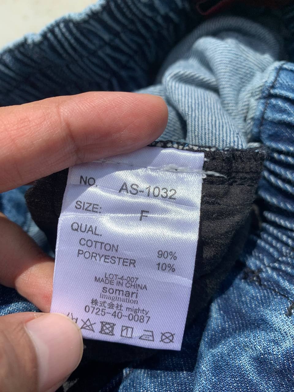 Japanese Brand Vintage Custom Happy Patchwork Sz 30 ~ 34 Denim Jeans Size US 32 / EU 48 - 3 Thumbnail