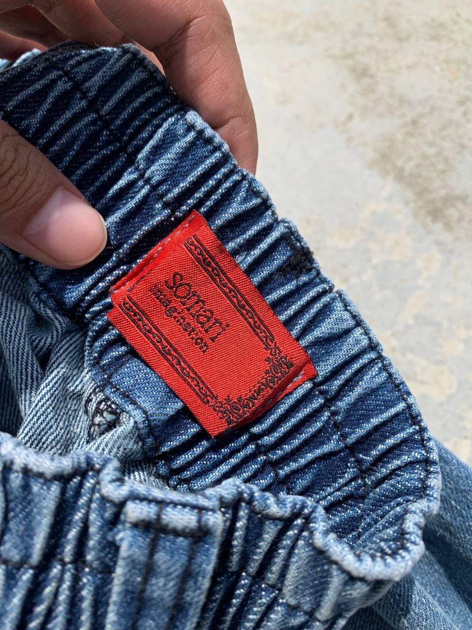 Japanese Brand Vintage Custom Happy Patchwork Sz 30 ~ 34 Denim Jeans Size US 32 / EU 48 - 4 Thumbnail