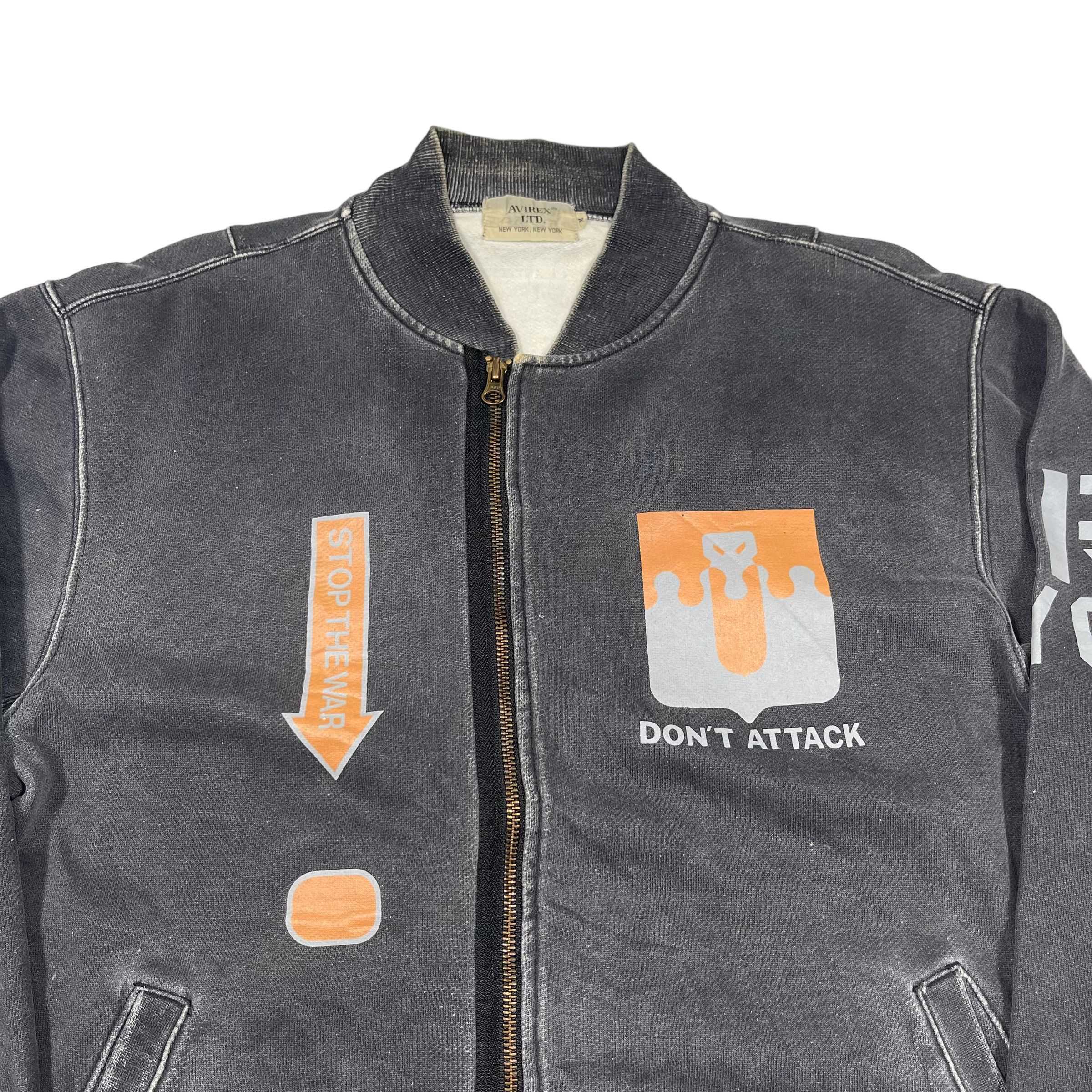 Avirex Avirex Zipper Bomber Jacket Size US M / EU 48-50 / 2 - 2 Thumbnail